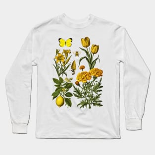 Yellow Botanicals Long Sleeve T-Shirt